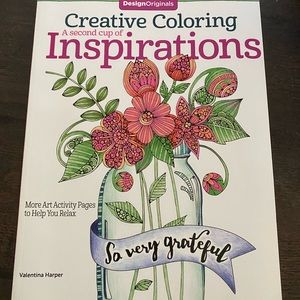 Adult coloring book